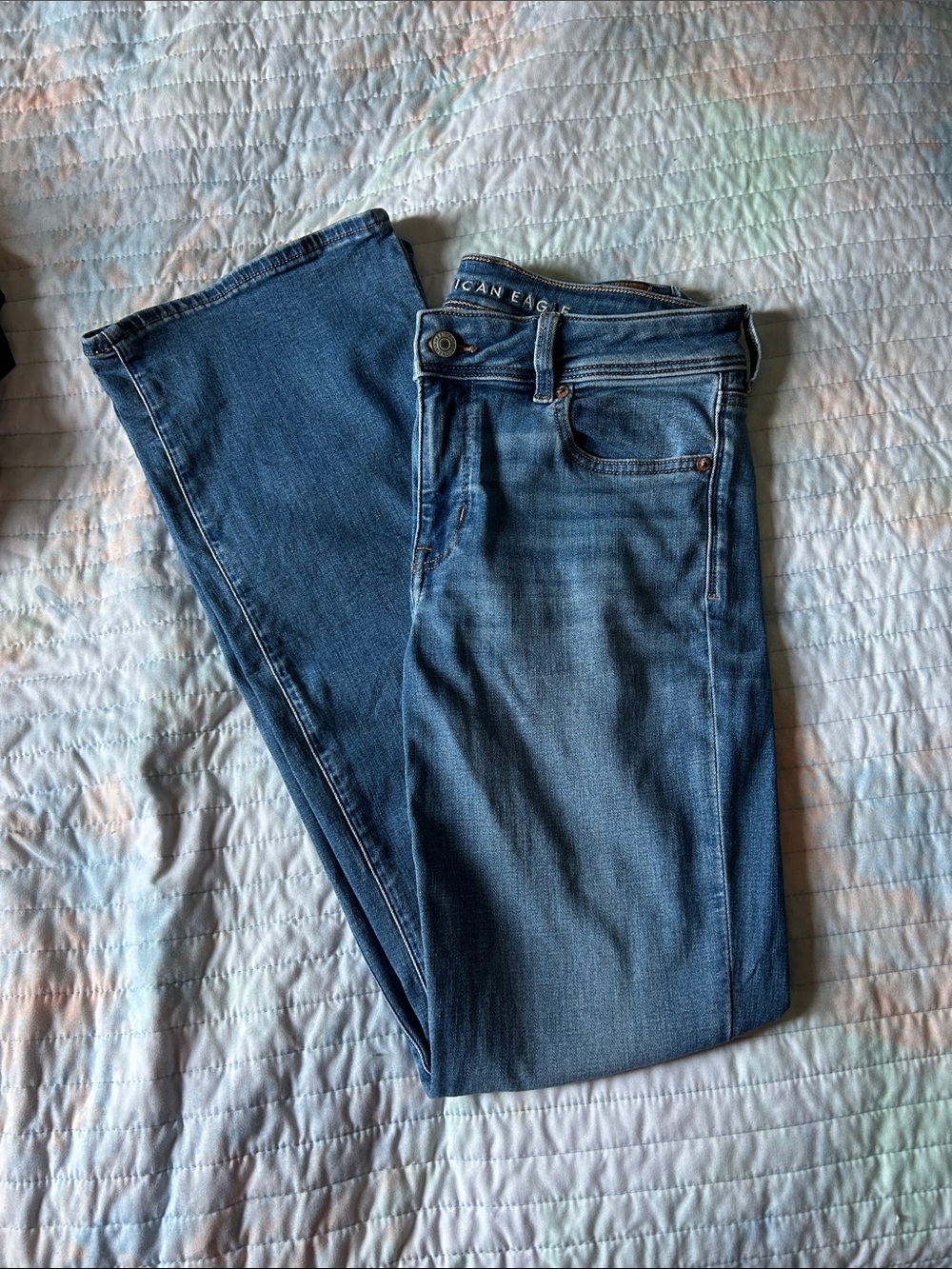 women’s american eagle kick boot jeans